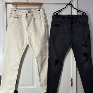 Men’s Jeans (2) pairs Old Navy & Hollister brands Size 36/32